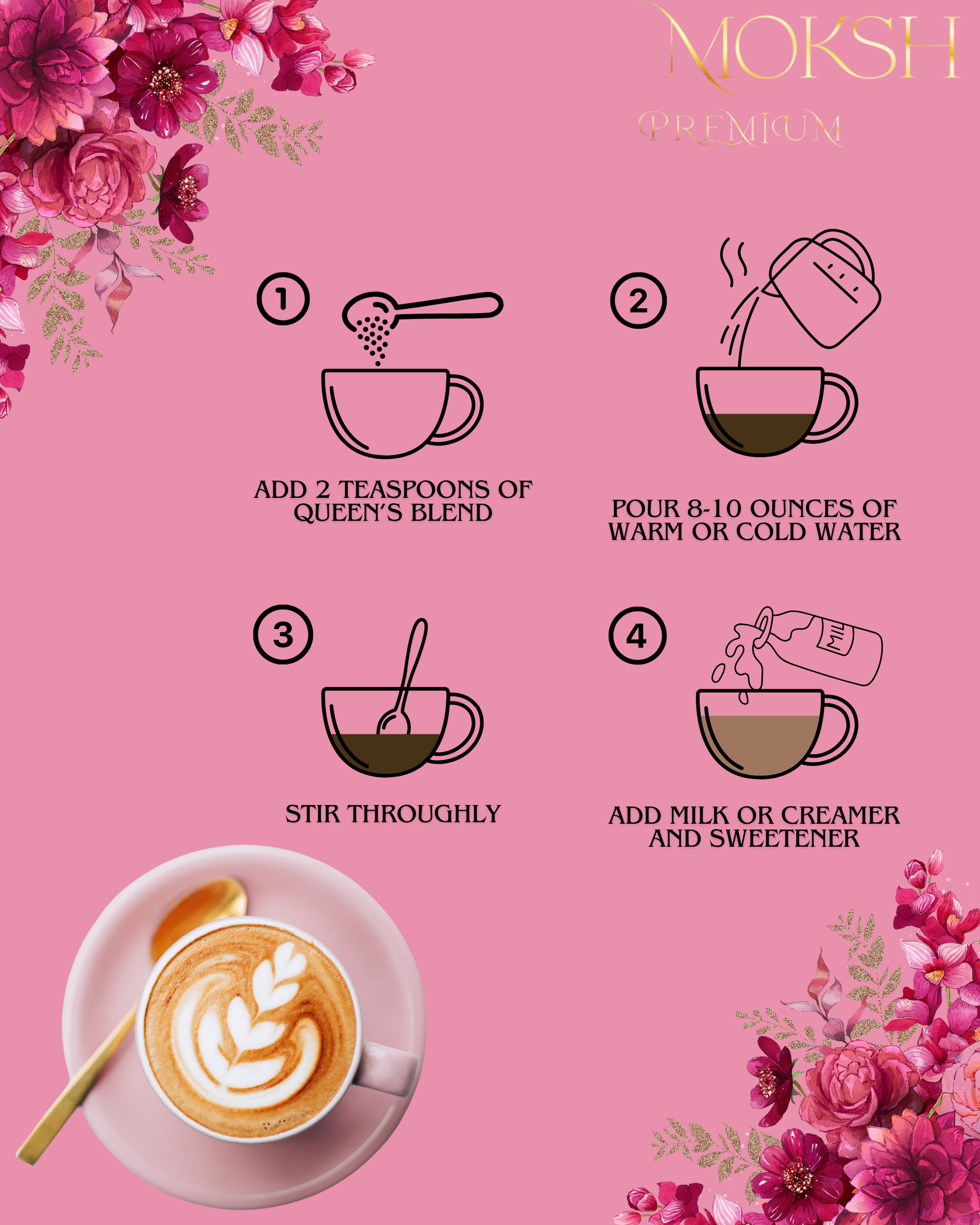 Mushroom Coffee for Women - Moksh Premium