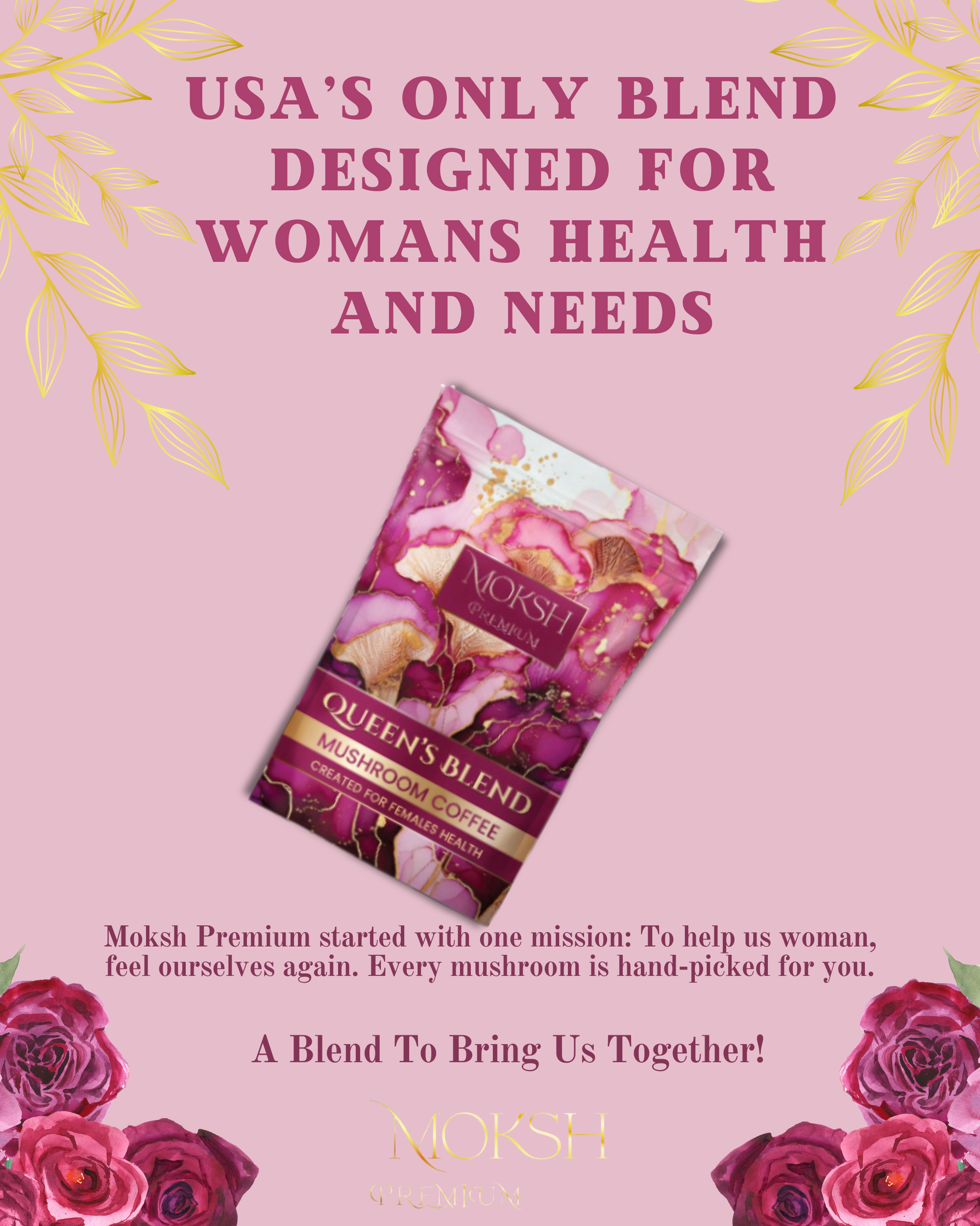 Mushroom Coffee for Women - Moksh Premium